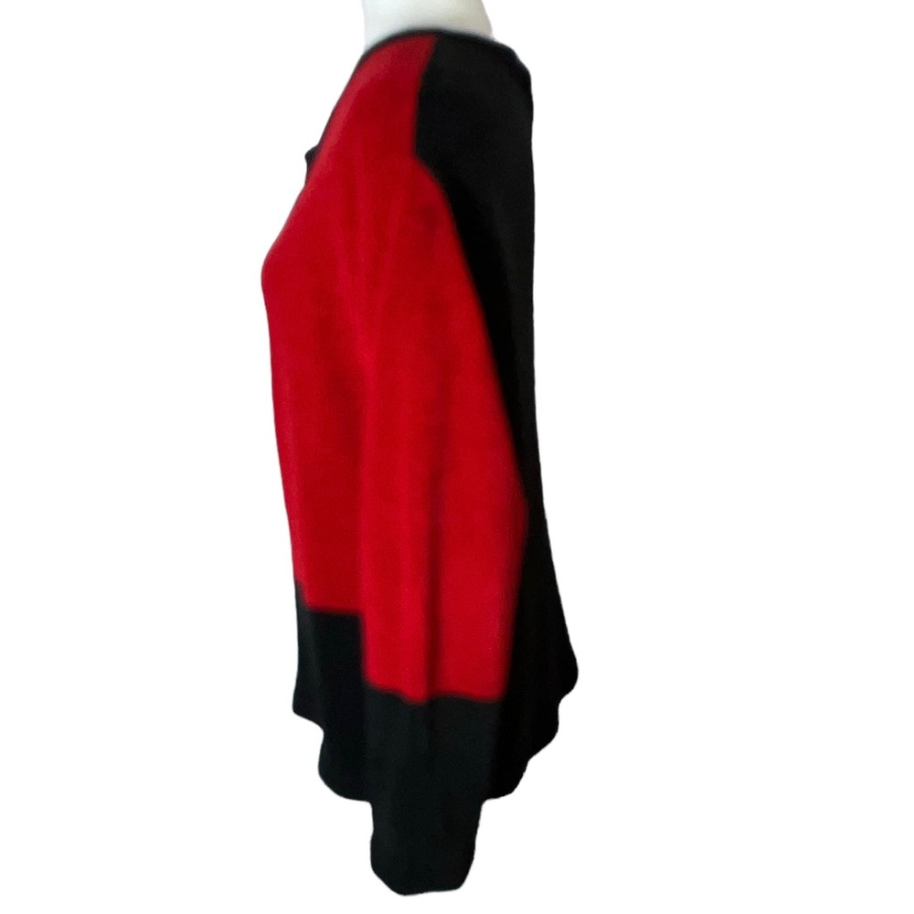 Zipper Color Block Sweater - Picture 4 of 13